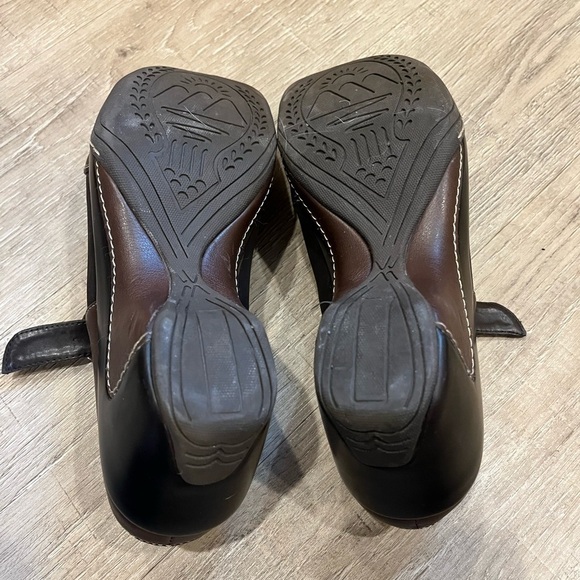 Rialto Comfort Shoes Brown Platform Mules size 8.5 - 9 - Picture 7 of 16